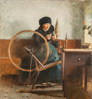 Hugo Salmson - At the Spinning Wheel.webp