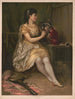 Die Toilette des Affen - A. C. Kaufmann — Ansicht des Kunstwerks
