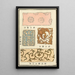 Chinesische Kunstdrucke pl110 - A F Stoddard Company — gerahmtes Bild an der Wand
