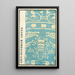 di stampe cinesi pl47 - A F Stoddard Company — quadro incorniciato alla parete