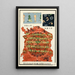 Chinesische Drucke pl65 - A F Stoddard Company — gerahmtes Bild an der Wand