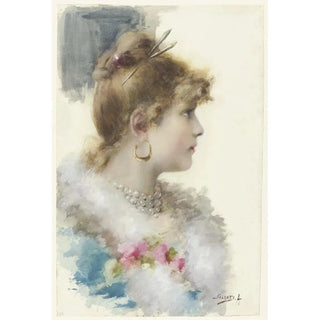 A Salanti - Buste van een jonge vrouw in profiel naar rechts.webp