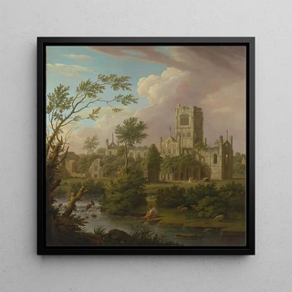 George Lambert - Kirkstall Abbey Yorkshire.webp