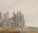 Abtei von Melrose in Schottland - Thomas Girtin — Ansicht des Kunstwerks
