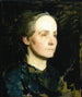 Portrait of Woman Mlle Gertrude Bloede - Abbott Handerson Thayer — artwork view