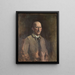Selbstporträt - Abbott Handerson Thayer — gerahmtes Bild an der Wand