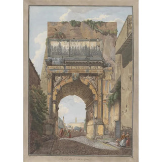 AbrahamLouisRodolphe Ducros - Arch of Titus.webp