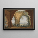 Vista dalla villa di Mecenate sul Monte Cavo e Rocca di Papa - Abraham Louis Rodolphe Ducros — quadro incorniciato alla parete