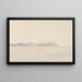 View of the Gulf of Naples from the Quay near the Church of Santa Maria del Carmine - Abraham Louis Rodolphe Ducros — framed artwork on a wall