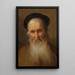 Portrait of an Old Man - Abraham Bloemaert — framed artwork on a wall