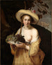 Bergère mit einer Schüssel Trauben - Abraham Bloemaert — Ansicht des Kunstwerks