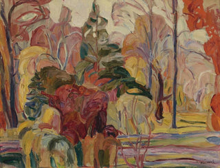 Abraham Manievich - Fall Scene.webp