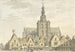 Kirche und Markt in Bergen op Zoom - Abraham de Haen der Jüngere — Ansicht des Kunstwerks