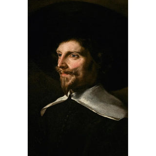 Abraham de Vries - Portrait of a Man in a Hat.webp
