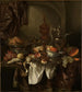 Magnificent still life painting - Abraham van Beyeren — artwork view