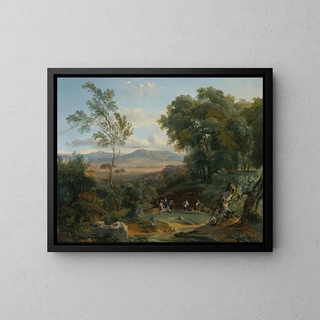 Achille Etna Michallon - Landscape With A View Of Frascati.webp