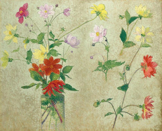 Achille Laug - Bouquet et tude de fleurs.webp