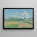 Obstgarten des Künstlers - Achille Laugé — gerahmtes Bild an der Wand