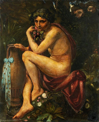 Achilles Forcart - Narciss Eavesdropped on by Nymphs.webp