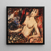 Akt weiblich - Christian Rohlfs — gerahmtes Bild an der Wand