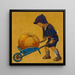 Action de grâce - Jessie Willcox Smith — quadro incorniciato alla parete