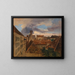 Vista nella Beatrixgasse a Vienna - Adalbert Stifter — quadro incorniciato alla parete