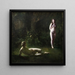 Adam e Eva - Julius Paulsen — quadro incorniciato alla parete