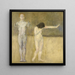 Adam e Eva - Ludvig Karsten — quadro incorniciato alla parete