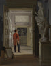 La Salle des Antiquités au Palais de Charlottenborg à Copenhague - Adam August Müller — vista dell’opera