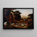 Tonte de moutons - Adam Colonia — gerahmtes Bild an der Wand