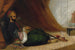 Un Turco che fuma un tchibouk - Adelaide Claxton — vista dell’opera