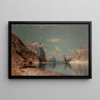 Adelsteen Normann - Landscape with Fjords.webp