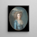 Madame Élisabeth de France 1764-1794 - Adélaïde Labille-Guiard — quadro incorniciato alla parete