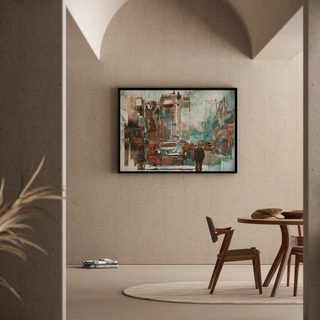 Riminiscenza Urbana | Decorazione d'arte astratta