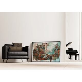Riminiscenza Urbana | Decorazione d'arte astratta