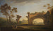 Landschaft mit Aquäduktruinen - Adolf Fryderyk Harper — Ansicht des Kunstwerks