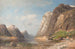 Fjord d'estate - Adolf Gustav Schweitzer — vista dell’opera