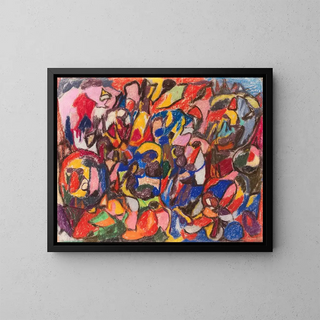 Adolf Hlzel - Figuren in Landschaft.webp
