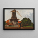 Moulin - Adolf Kaufmann — framed artwork on a wall