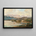 Château Orth a Gmunden - Adolf Obermüllner — quadro incorniciato alla parete