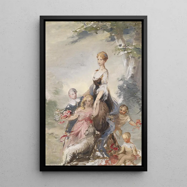 Adolf Pirsch - Mutter mit Kindern.webp
