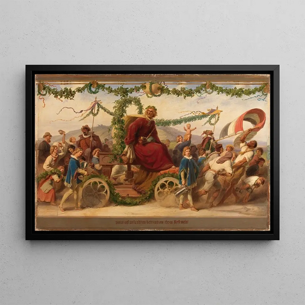 Adolf Schrdter - Triumph des Knigs Wein 2 Bild.webp