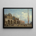 Place Saint-Marc Venice - Adolf Sukkert — framed artwork on a wall