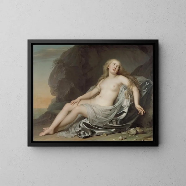 Ariane auf dem Ufer von Naxos - Adolf Ulrik Wertmüller — gerahmtes Bild an der Wand