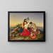 Aaron segnet Eleasar - Adolf Weidlich — gerahmtes Bild an der Wand