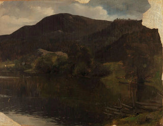 Adolph Tidemand - A Lake.webp
