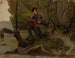 Ein Maler an seiner Palette - Adolph Tidemand — Ansicht des Kunstwerks