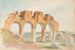 Ruinen der Kathedrale von Hamar - Adolph Tidemand — Ansicht des Kunstwerks