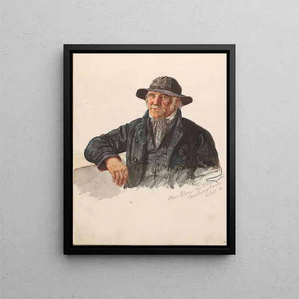 Adolph Tidemand - Hans Jacob Olsen Nevlunghavn.webp