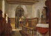 Innenansicht der Voss-Kirche - Adolph Tidemand — Ansicht des Kunstwerks